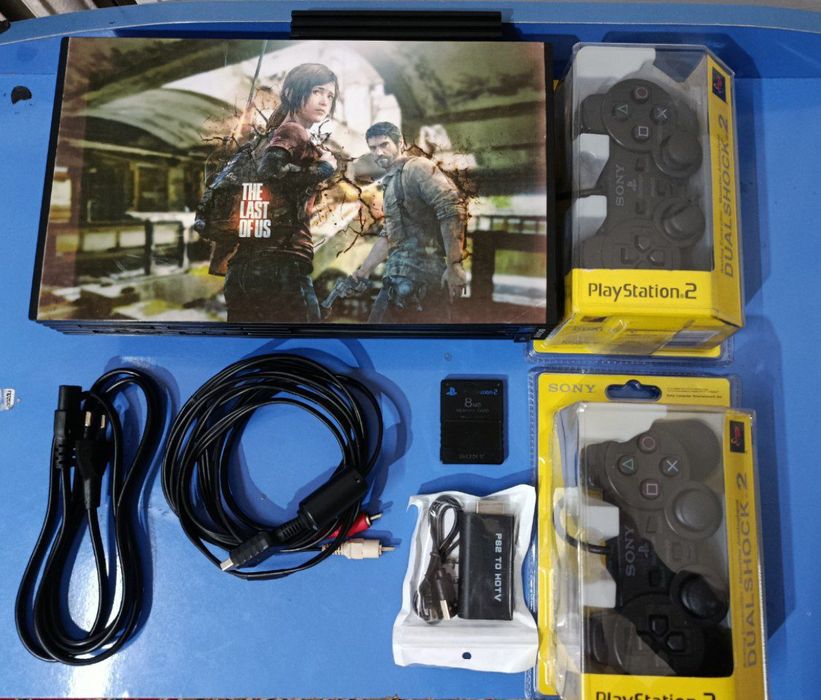 Playstation 2 50008+80gb hdd