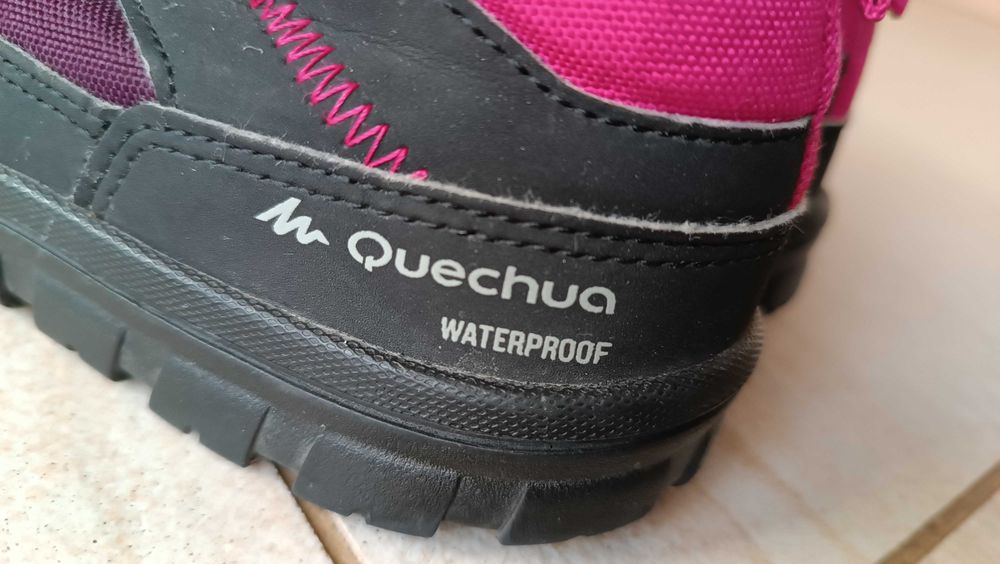 детски обувки ботуши  боти обувки за преходи в сняг Decathlon  № 34