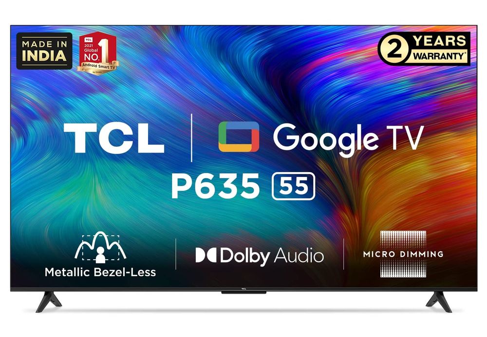 4K Смарт Телевизор TCL P635/P745 Прошивка и доставка Бесплатная