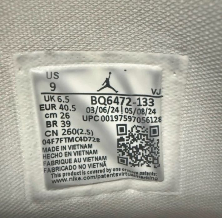 Jordan 1 high unisex
