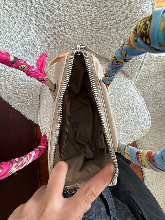 Geantă Givenchy Antigona Medium - Piele Naturală, Bej Taupe