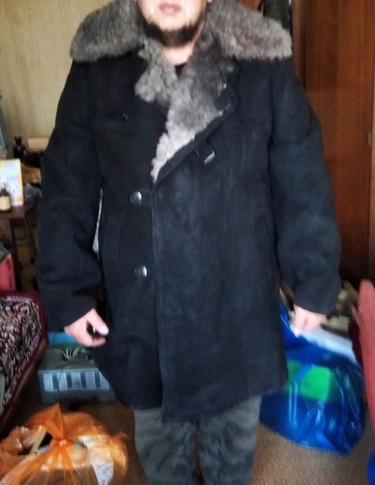 Тулуп офицерский новый.