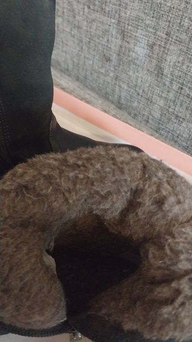 Кожаные  сапоги детские