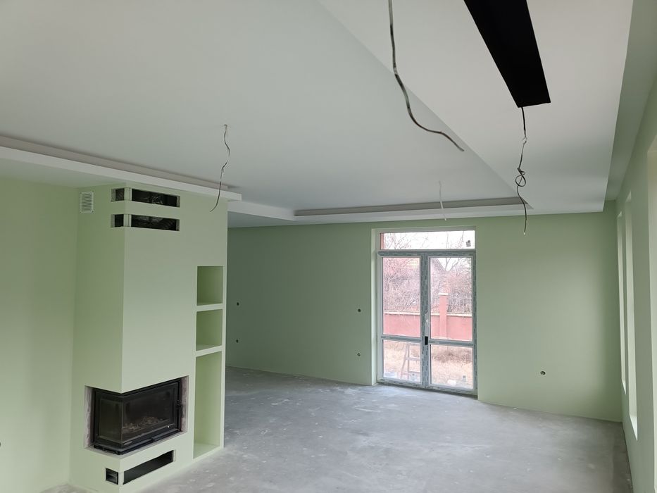 Боядисване, шпакловка