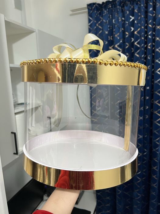 Қыз жасауына арналған каробка круглый