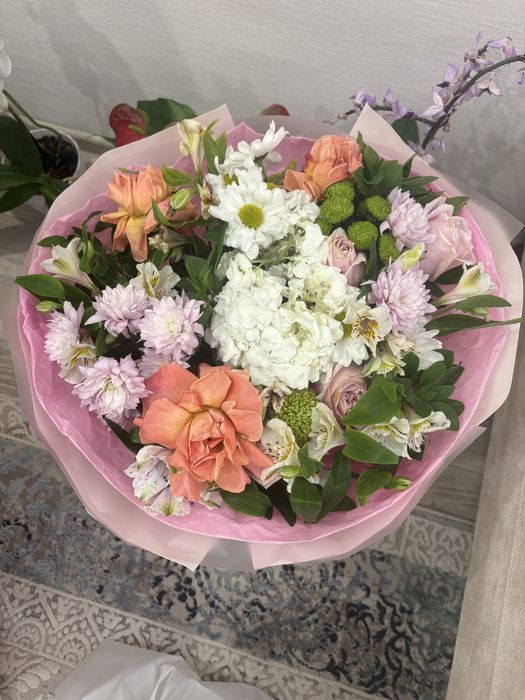 Цветы букет разные