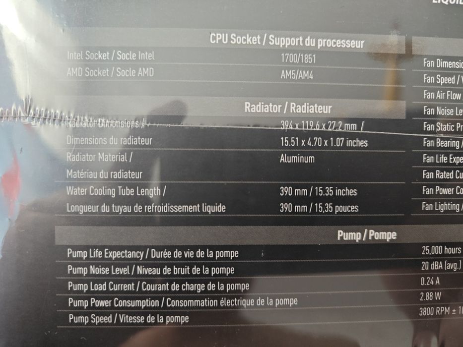 Водяное охлаждение Msi Mag A13 360