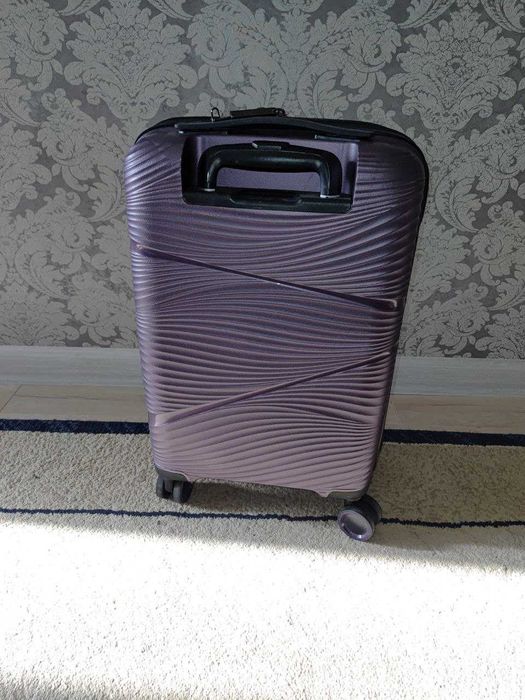 Чемодан фиолетовый (Чехол в подарок)