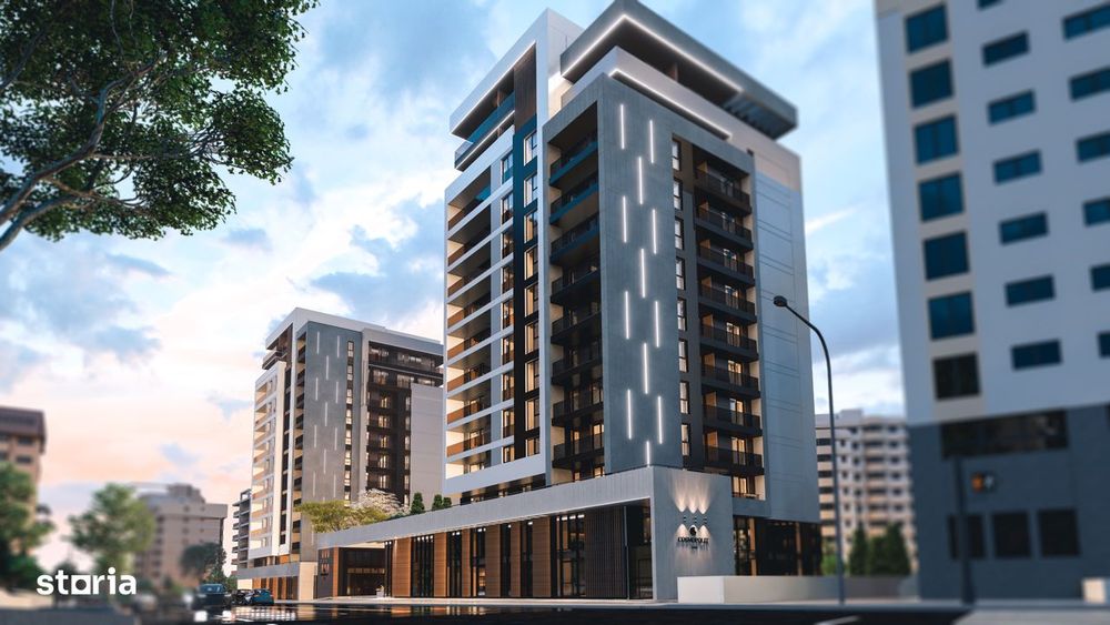 Apartament cu 3 camere, etaj 7, Bloc B