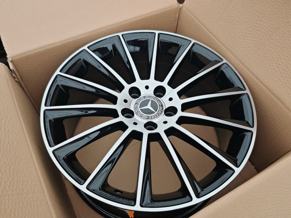 jante de aliaj pentru Mercedes pe 18  ín 2 latimi marca RC wheels