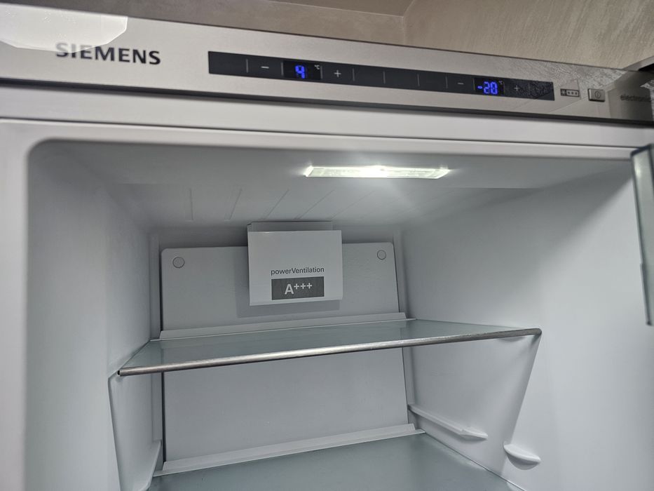 КАТО НОВ! Siemens iQ500 A+++ – Инокс | 201 см | Без забележки! Транспорт!|