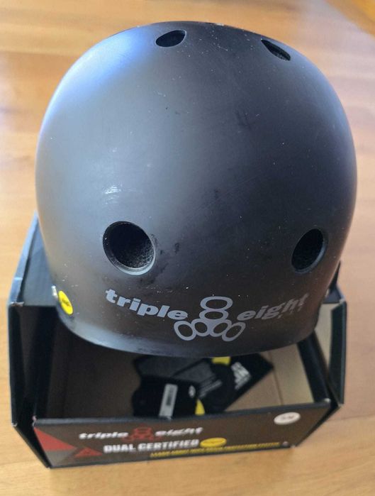 Casca copii trotineta bicicleta Triple Eight protectie MIPS mar. S/M