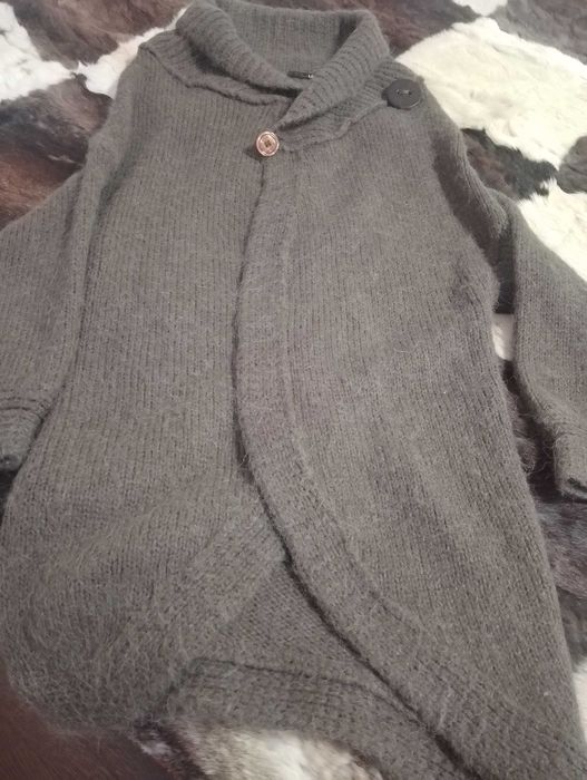 Lui Jo оригинална удължена жилетка 44 размер цвят петрол