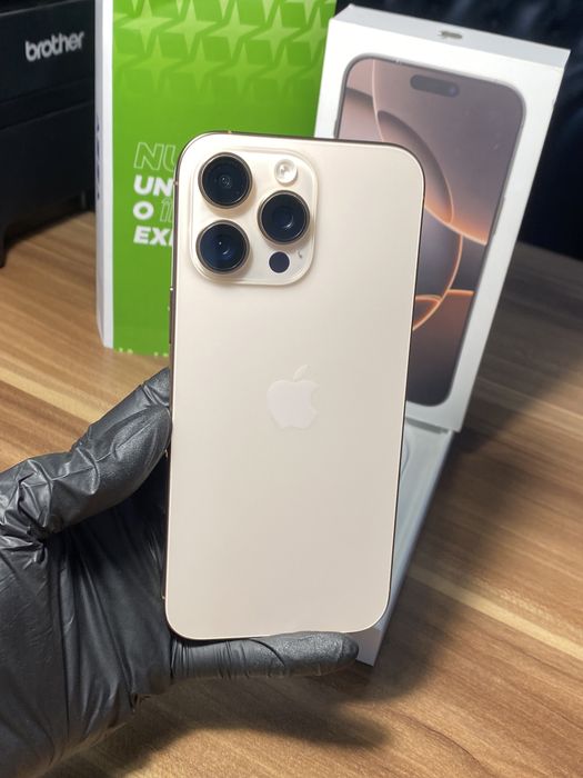 iPhone 16 Pro Max • 256 GB • Desert Titanium