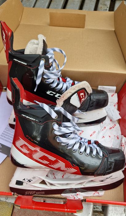 Кънки за лед CCM JETSPEED FT4 Pro, Blacksteel, No. 45
