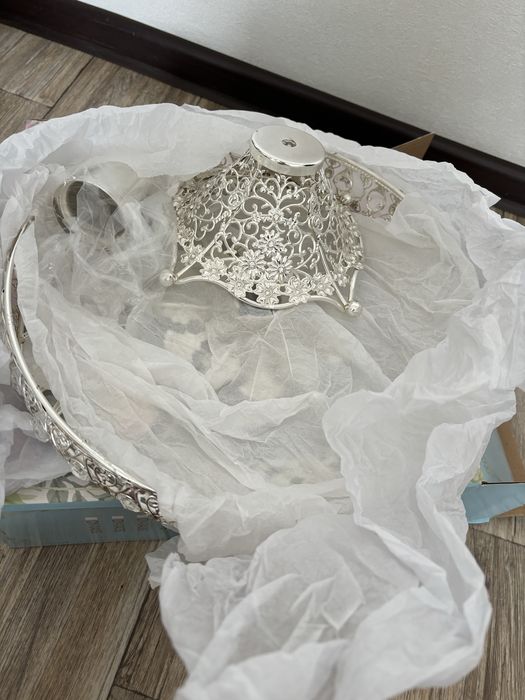 Тортница под серебро