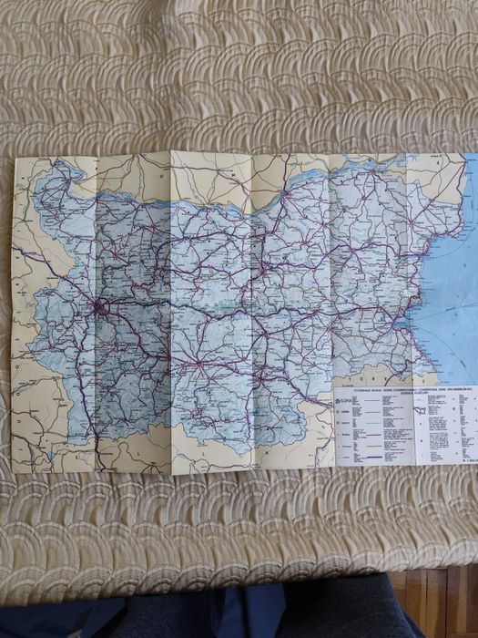 Стара пътна карта на България