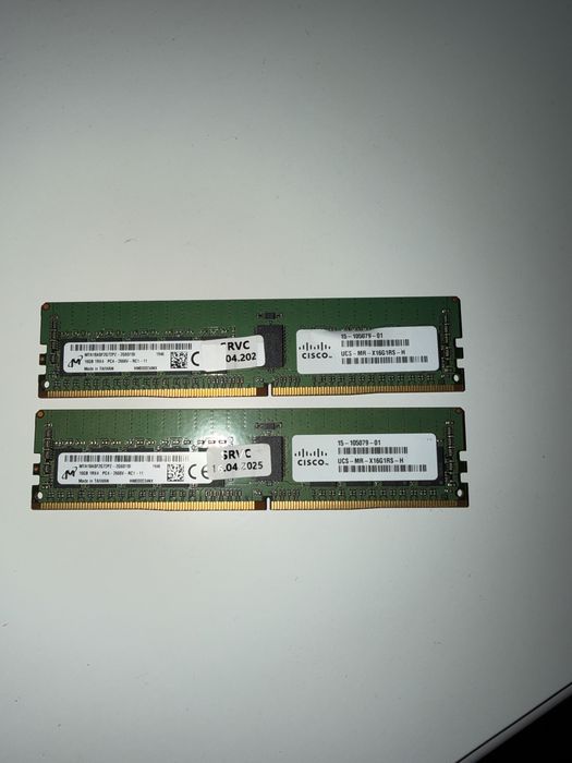 Schimb 32 Gb Ram DDR4 Cisco (2x16 Gb)