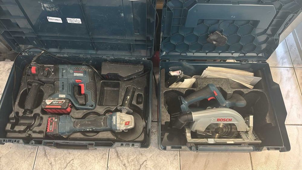 Комплект Bosch GWS 180 Li,Bosch GKS 185 Li,Bosch GBH 180 Li