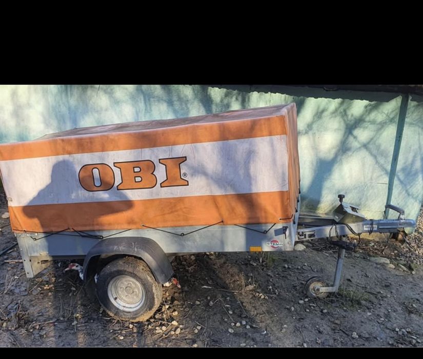 Remorca usoara 750kg cu prelata