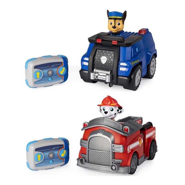 Кола с дистанционно Spin Master Paw Patrol Чейс Маршал - 2вида