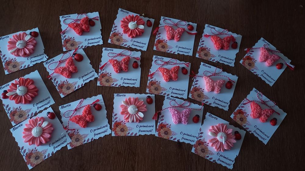 Mărțișoare parfumate ceară