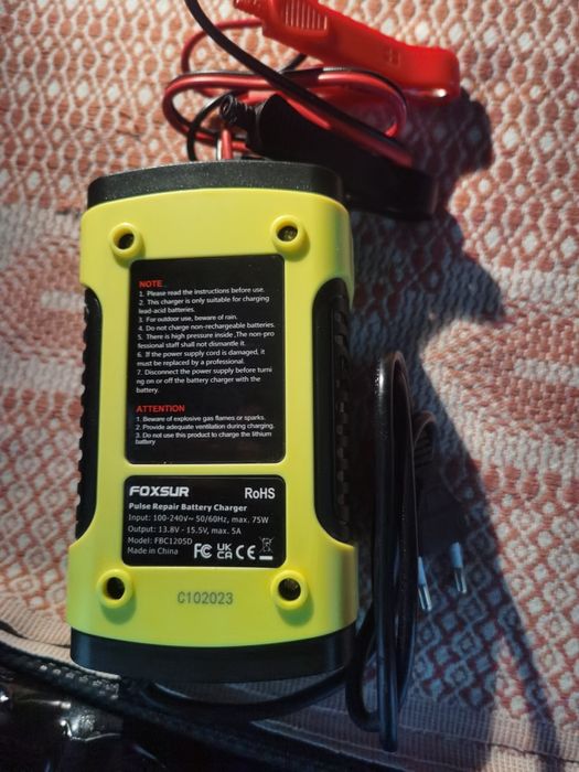 Зарядка аккумулятор