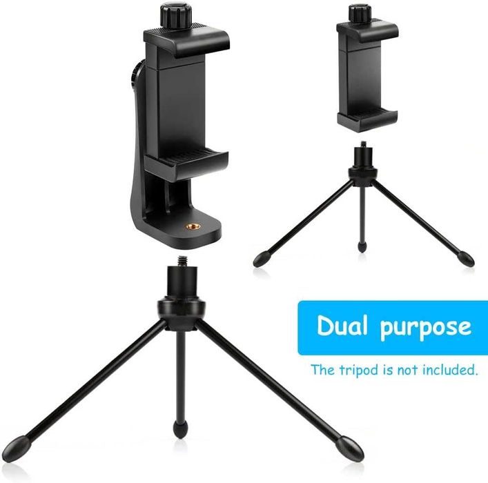 Clema de prindere telefon 58mm-105mm cu fixare pe trepied. Noi!