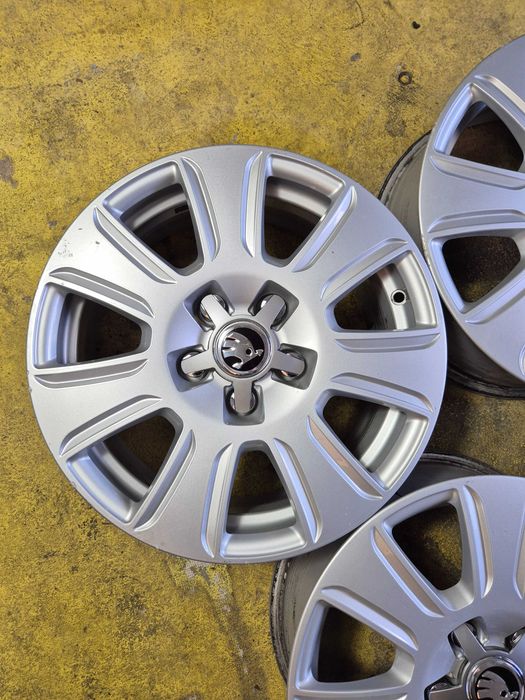4 Jante Aliaj 5x112 16'' OEM VW Golf Passat Caddy Touran Sharan T-ROC