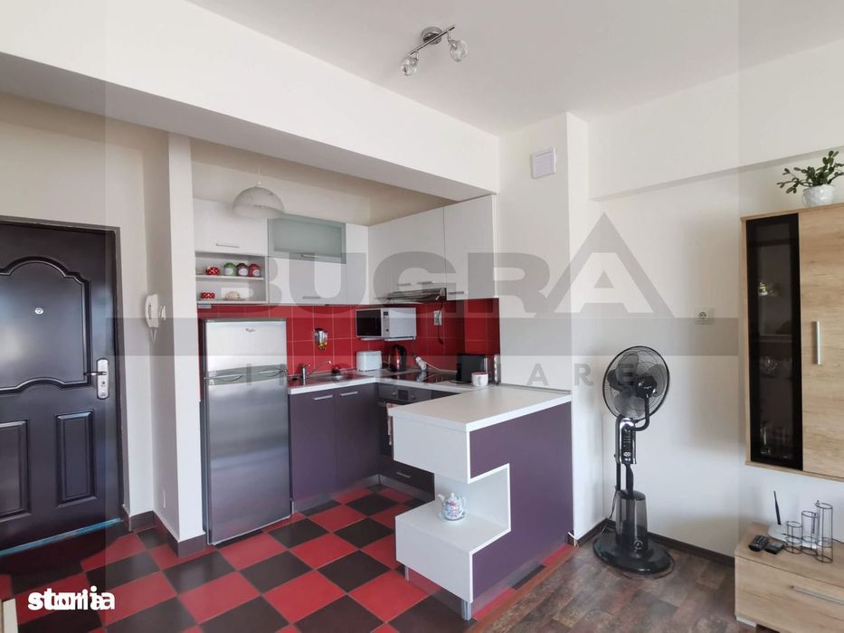 Apartament tip studio, 32mp, etaj intermediar, zona Clujana
