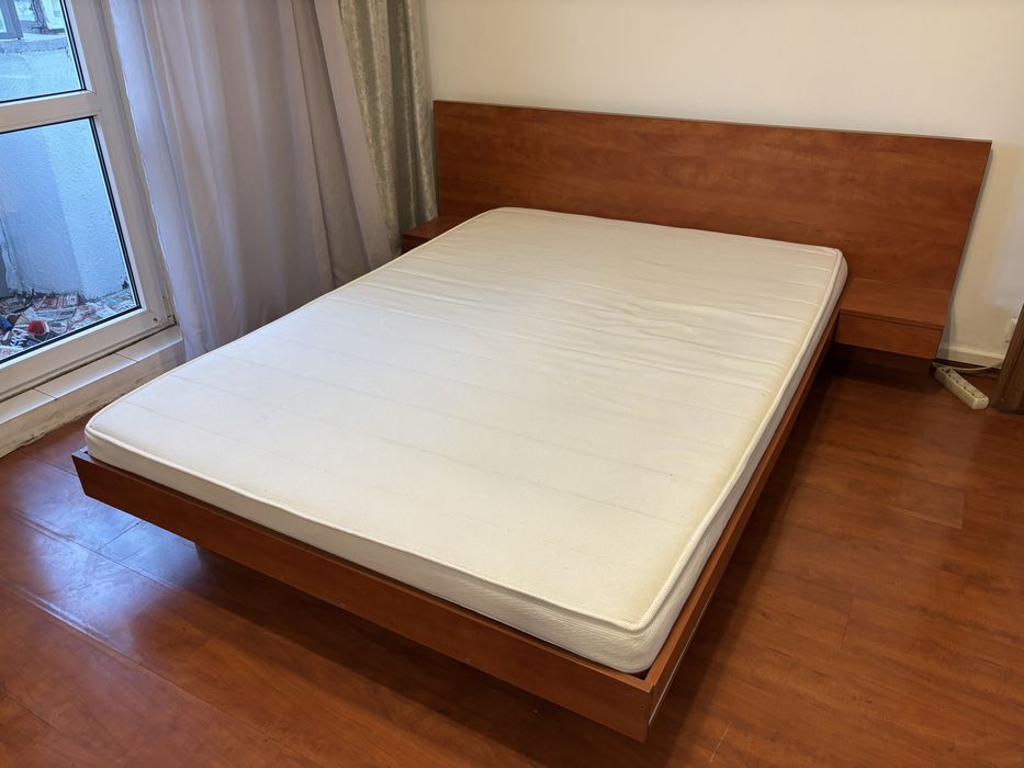 Pat + saltea + comoda