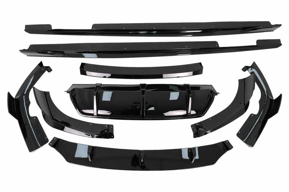 Pachet Exterior BMW X6 G06 (2019-03.2023) M-Tech Black Knight Design Negru Lucios
