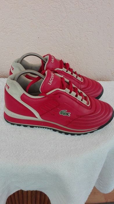 Adidași noi Lacoste nr 39,5 piele