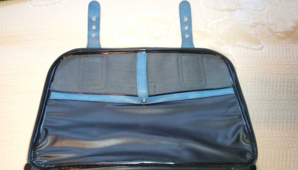 Куфар естествена кожа - Марко Поло син Marco Polo Suitcase