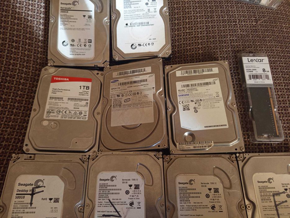 Продам HDD разные