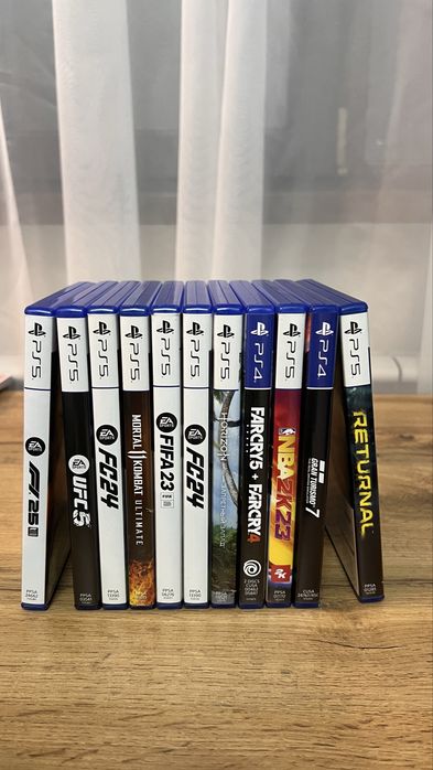 Продаю диски для PlayStation (PS5 и PS4)
