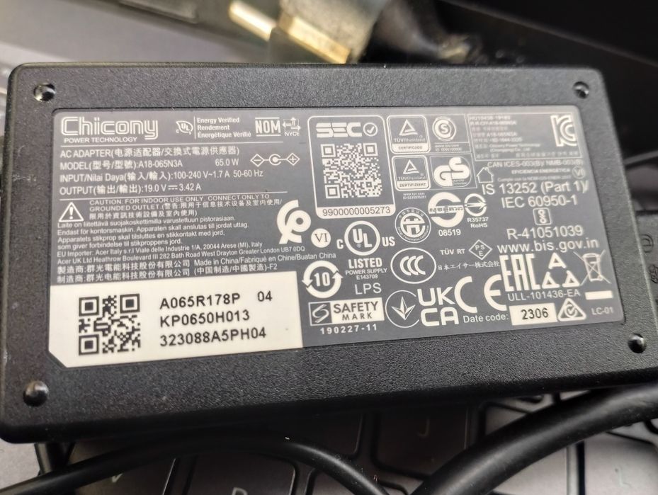 Vand / dezmembrez laptop Acer aspire 5 15 n22q23