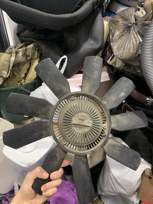 Вентилятор радиатора с вискомуфтой