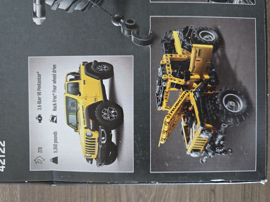 Lego Technic 42122 Jeep Wrangler Лего  Джийп Вранглер