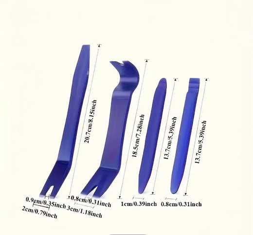 Комплект инструменти за демонтаж табло, кори на врати и др