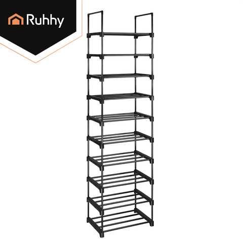 Метална етажерка за обувки / Поставка за обувки / Рафт за обувки