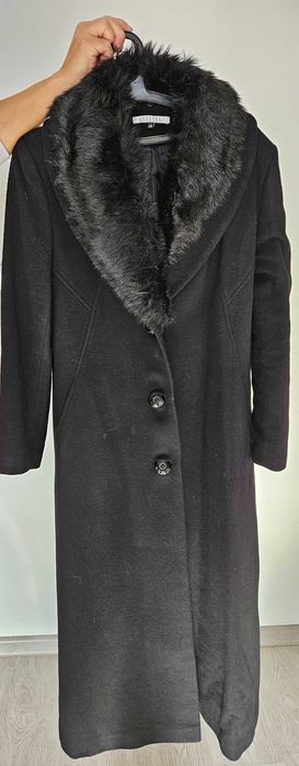 Дамско палто Andrews, 100% вълна, размер 46