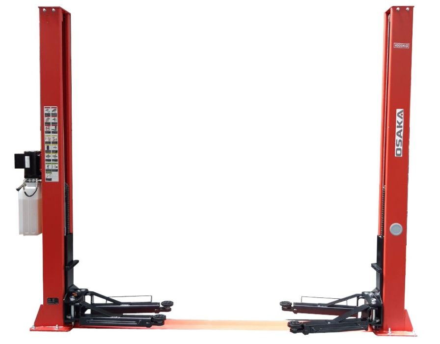 Двуколонен подемник с долна синхр. L-2-40D+, 4 т. мех. и ел. контри