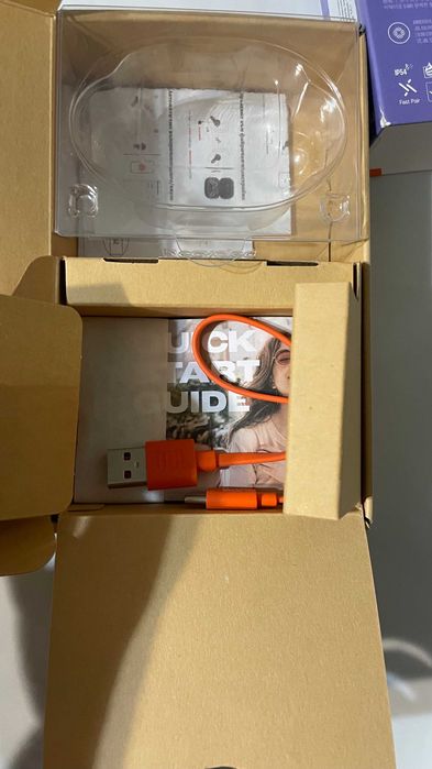 Слушалки JBL Live Flex 3, лилави
