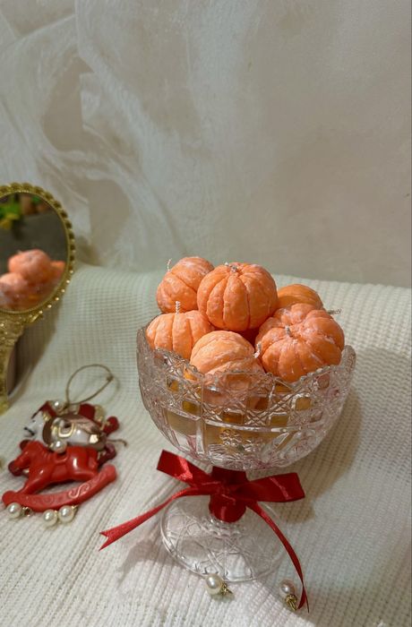 Свеча Мандаринка