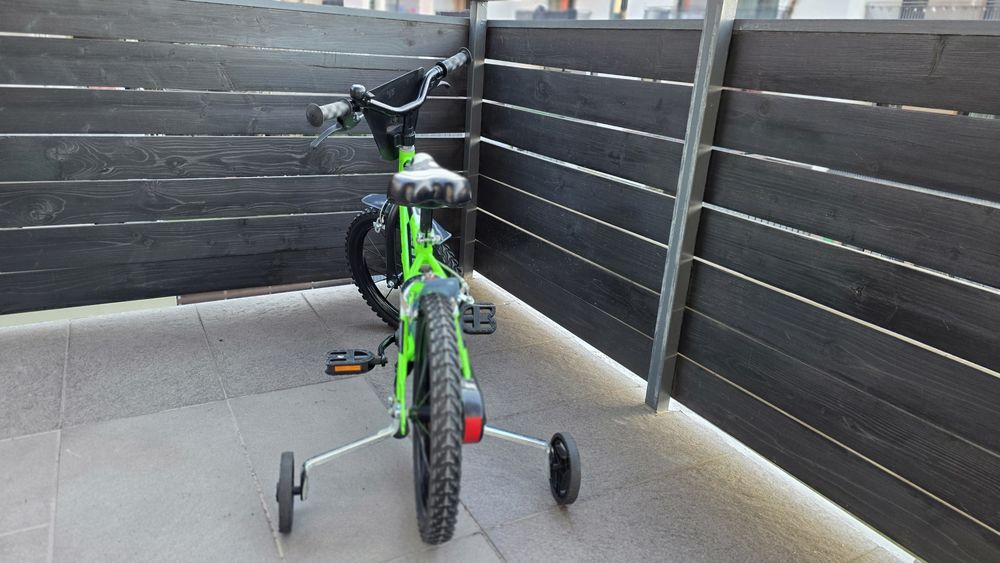 Bicicletă copii Dino Bikes 16" cu roți ajutătoare