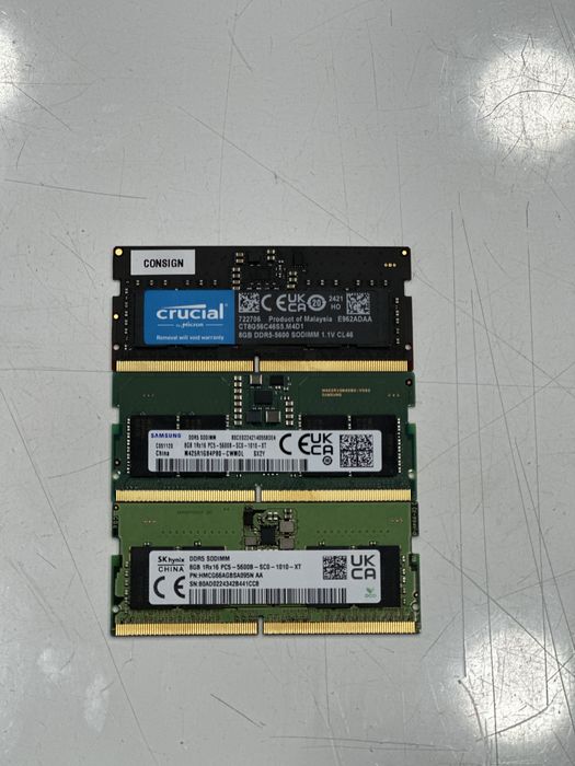 Оперативний памят sodim DDR5 для ноутбука и моноблока