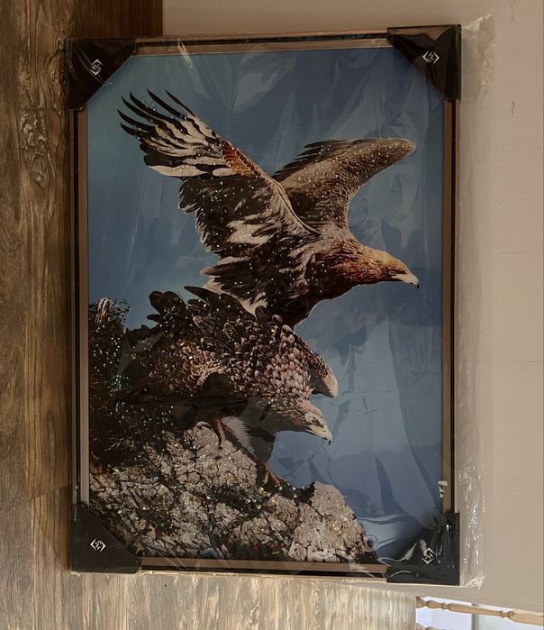 Большая картина Бегущие Лошади