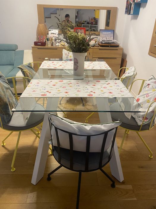 Masa dining + 6 scaune