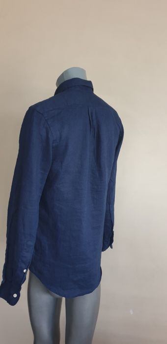 POLO Ralph Lauren Len/ Лен Slim Fit Mens Size S НОВО! ОРИГИНАЛ! Мъжка Ленена Риза.